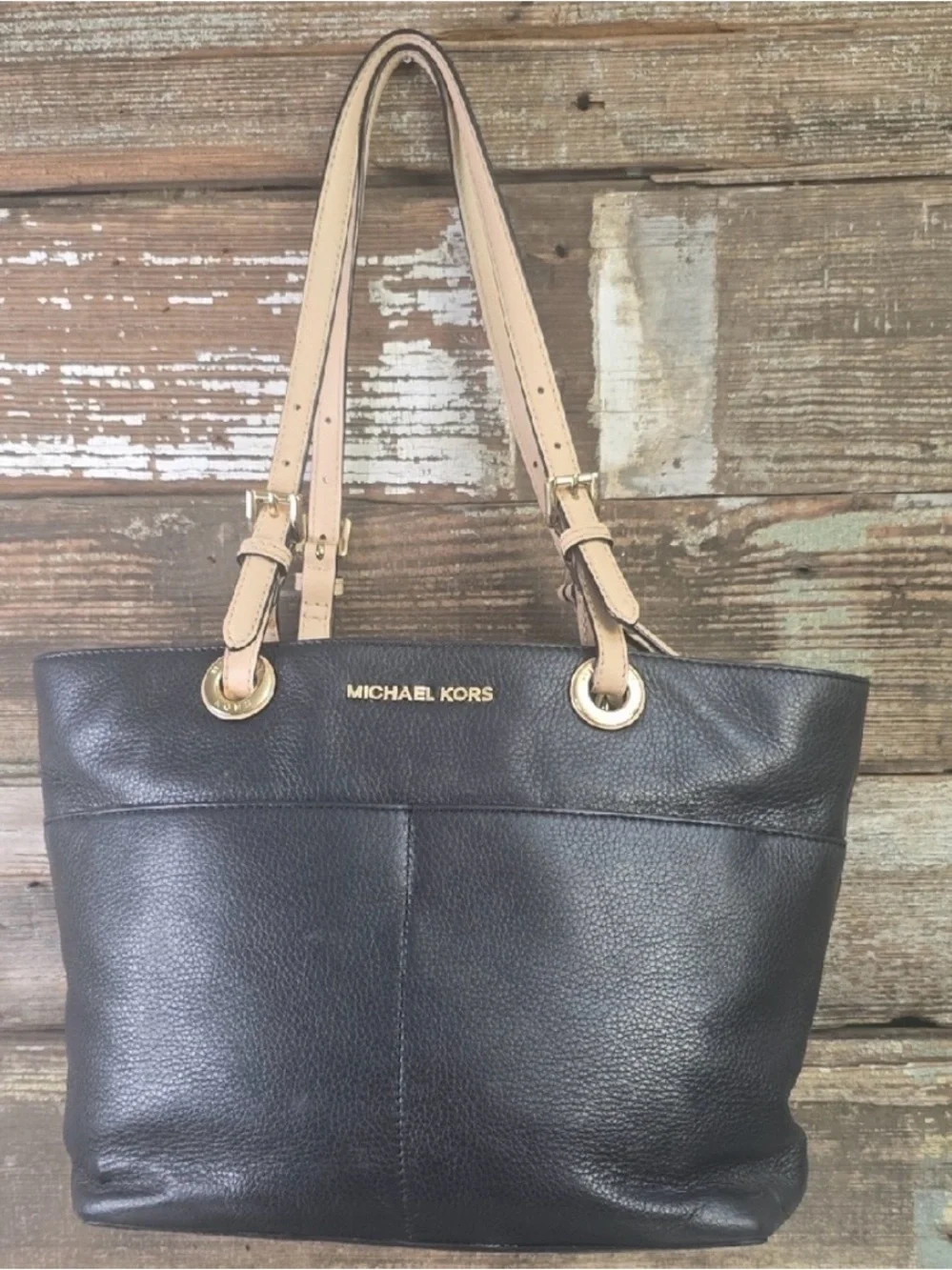 MICHAEL Michael Kors Bedford Medium Top Zip Pocket Tote